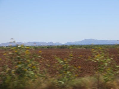 The "mountains" of Oklahoma, 2400 feet high on flat plains.