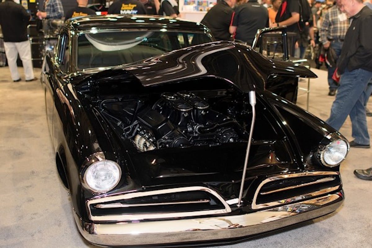 On display at ARP's booth at SEMA was this '53 Studebaker built by Johnson's Hot Rod Shop.