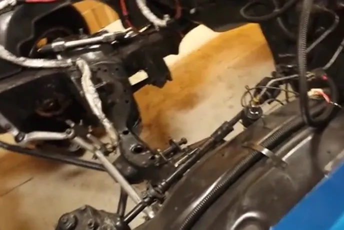 Craig's Malibu came to him as a roller with no engine.