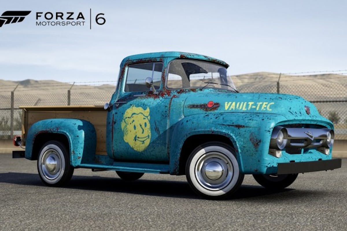 Fallout 4 1956 Ford F100 Front
