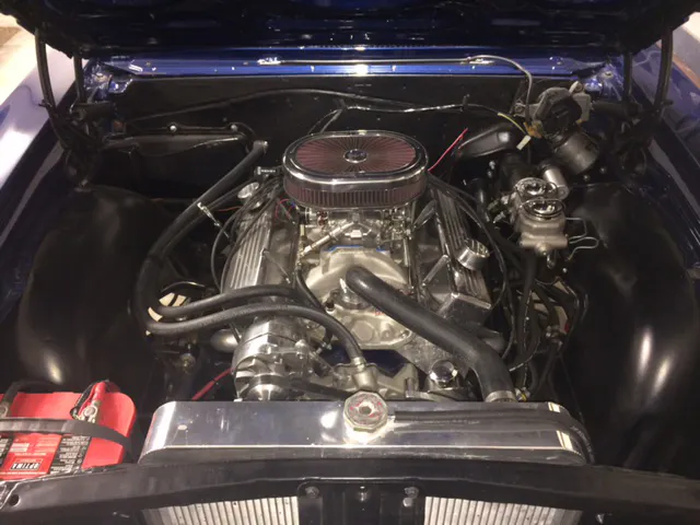 The 383ci stroker V8 generates 460 horsepower for plenty of smiles per mile.