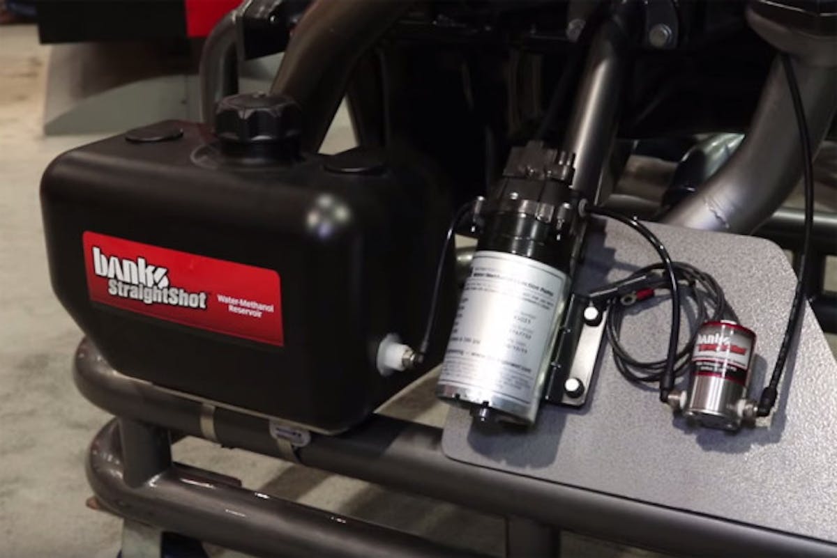 water-meth injection