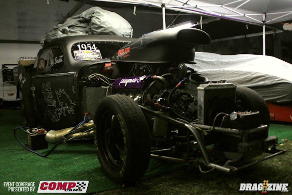 Lakeland, Florida based Jeff Ensslin put the "Still Doin Time" 37 Chevy on the provisional pole in Outlaw 632.