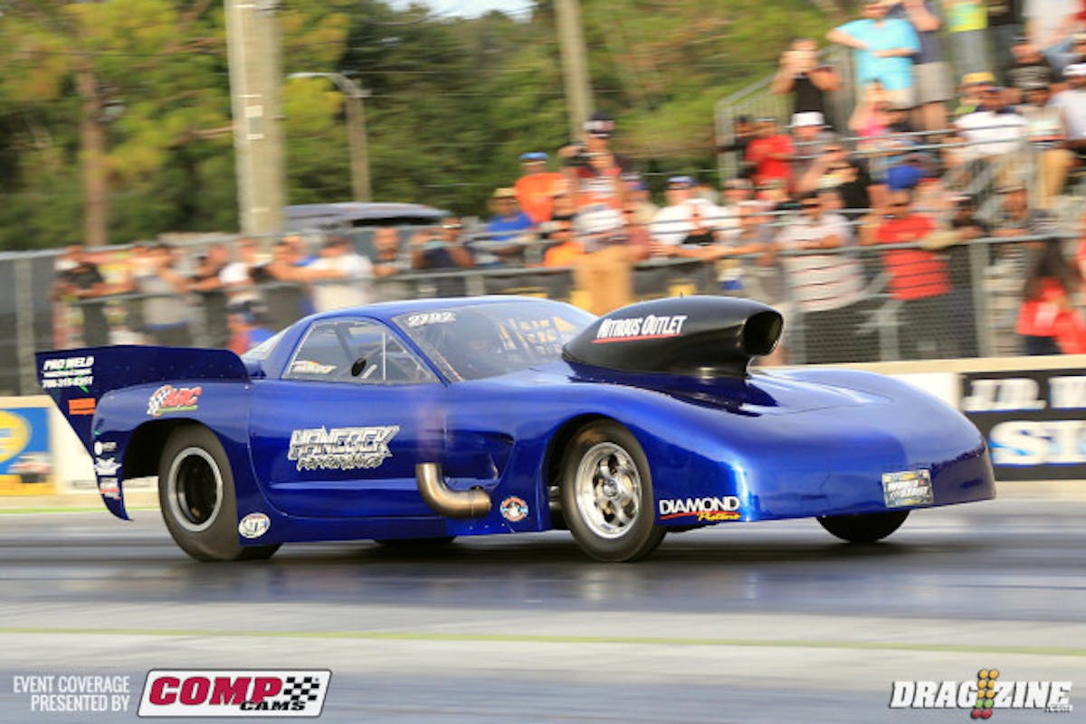 Jamie Hancock improved to a 4.13 at 184 in RVW solidifying his lead in the class.