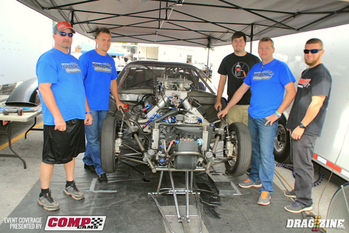 Jamie Hancock sat out the final session repairing an oil leak. He sits second in Radial vs the World with a 4.13.