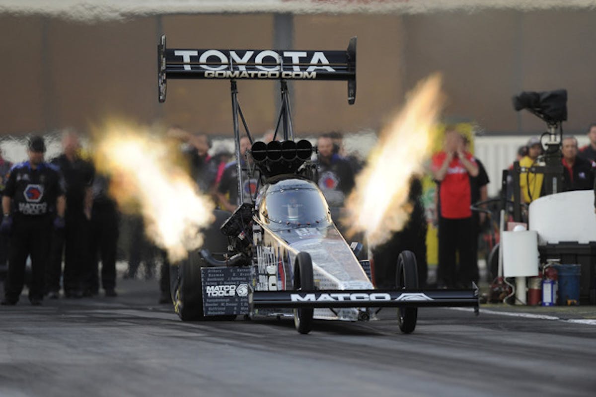 Photos courtesy NHRA/National Dragster