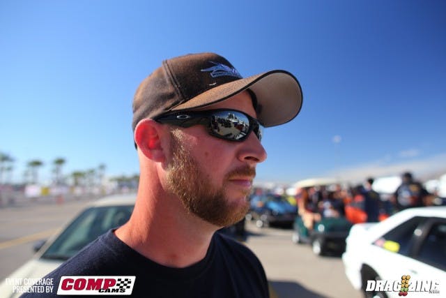 We had an educational conversation with the Shock Nerd, Mark Menscer of Menscer Motorsports. The discussion centered around how he helps his customers get down the track; he stressed how important the total package is, from corner weights to control arm/four-link settings, to shock adjustments. "Guys will tune on the engine all day long, but when it comes to the shocks, they don't know which way to turn the know or what will happen if they do," he says. 