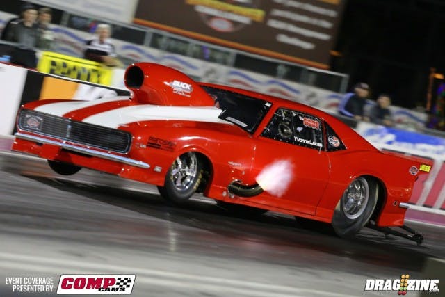 Just because lit candles on a nitrous-injected red Camaro are awesome. And Yvonne is, too.