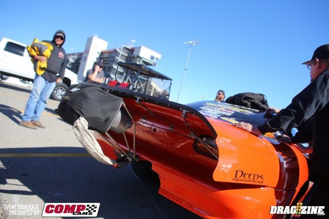 Looks like Roger and the boys were hard at work last night repairing the stopping power.