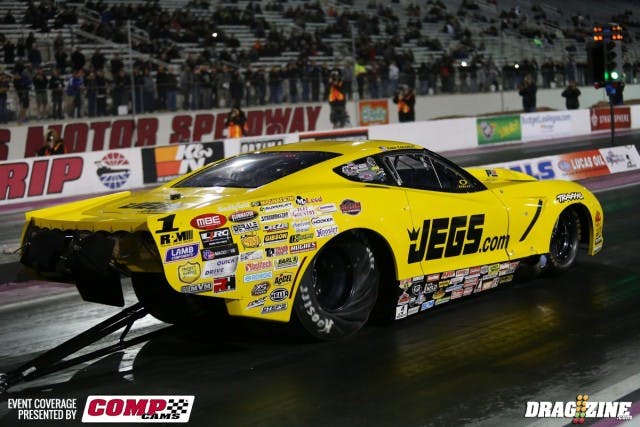 Right before Mouhayet stopped the clocks with the number-one-qualifier pass, Troy Coughlin poured the power on to a 274mph blast and a 5.59 for the second spot.