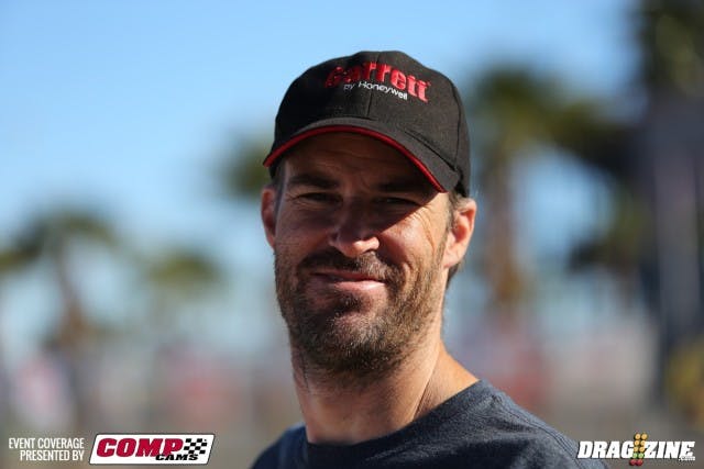 After Mark Luton's wreck, we caught up with him in the staging lanes -- he appeared to be no worse for wear, although he did mention that he was a little bit sore.