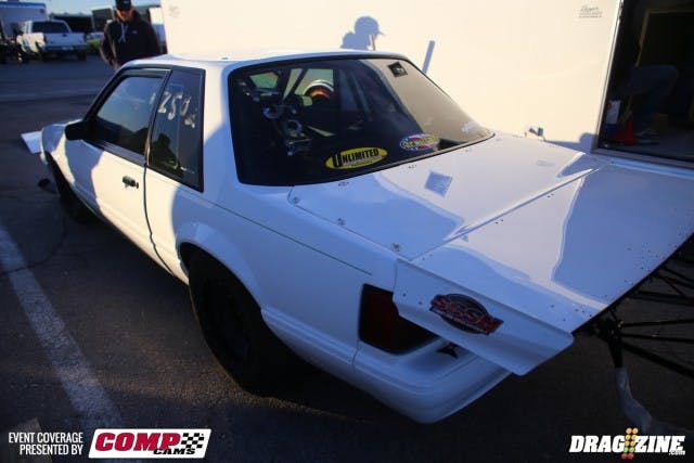 Yet another show-stopper we found is owned by Brian Brooks from the Denver area. This weekend is the maiden voyage for the car, which took Brooks and his crew the last year-and-a-half to build. 