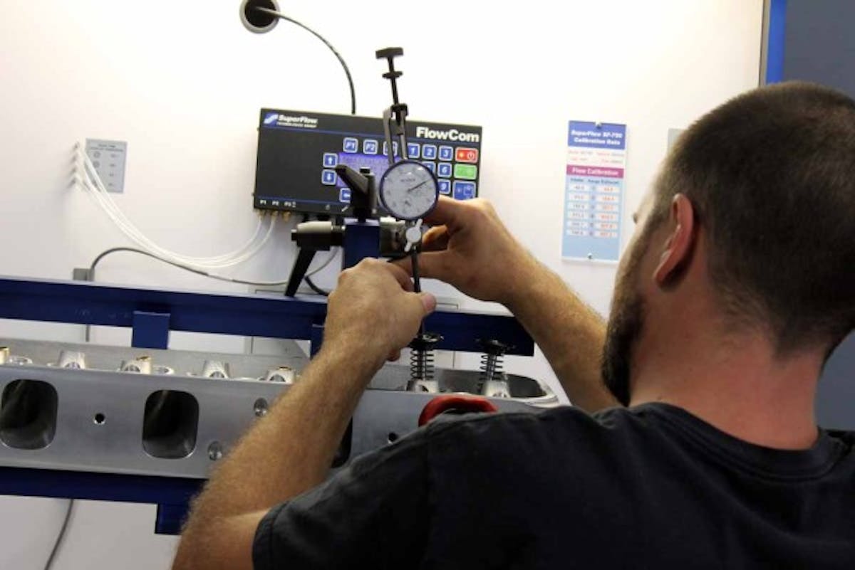 The 300 cc versions of the Bullitt heads found their way onto the Power Automedia flowbench, where they exceeded the published figures from Air Flow Research.