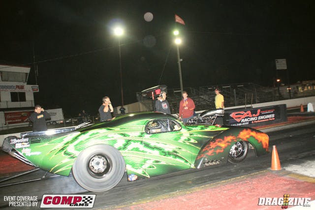 Rick Fleck powered his way to a nice 3.81 at 192 MPH.