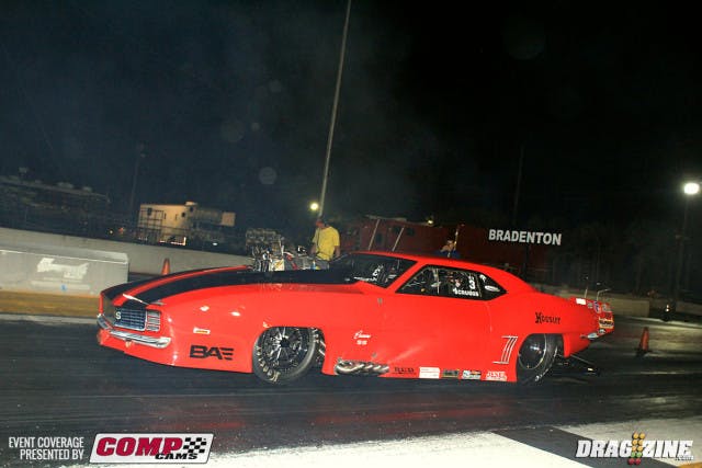 Jason Scruggs made a couple of runs today scoring a 3.74 at 191 MPH on his last run this evening. The  weather is good today with a tail wind. According to airdensityonline.com the DA was about 916 feet just about an hour ago.