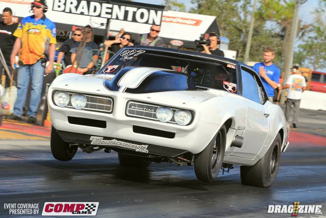 Charlie Johnson also runs a 68 Pontiac but sporting small tires car doing double duty in X275 at select events. 