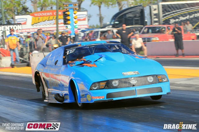 Kevin Fiscus sits third but took top MPH for the session with a 207.27 MPH blast.