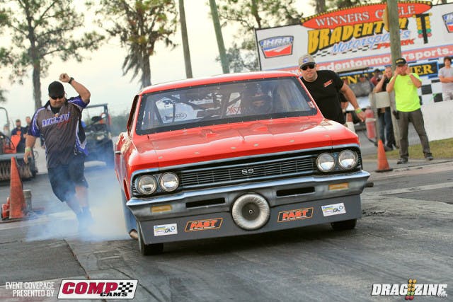 Chad Opaleski also tuned a new best today not once but twince running a 4.13 at 181 in the final session to hold on to second qualifier.