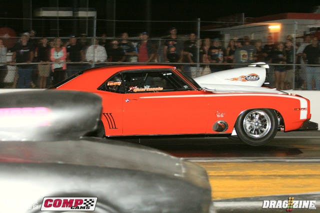 Ken Quartuccio moved up to fifth in the second session running a 4.54 and improved that to a 4.517 at 161 in the final session.