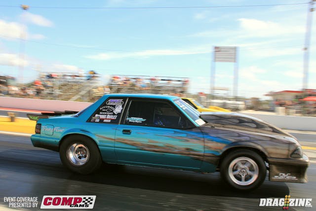 Shawn Pevlor set low ET for the round running a 4.945 at 144 taking out Kevin Robinson. Pirez was just .001 slower in his winning match with Matt Shearin.