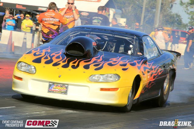 Mike Schmidt and Troy Pirez Sr. were up next with Pirez kicking the tires at the hit allowing Schmidt to go ahead for the round win.