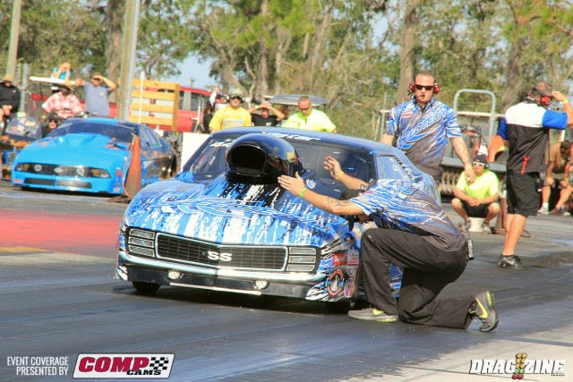 Shannon Jenkins took out the Mel Bush Motorsports entry driven by Tommy D'Aprile making up for a slower reaction time by putting up a 3.87 to D'Aprile's 3.91.