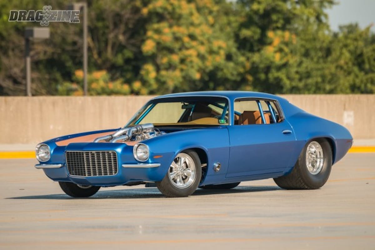 With a quick swap to some sticky tires Fern's Camaro will be ready for track duty.