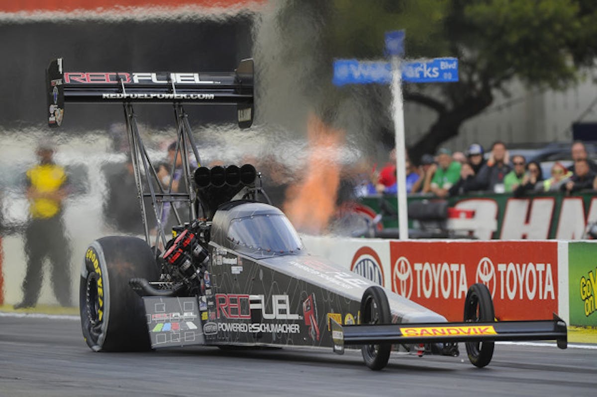 Photos courtesy NHRA/National Dragster