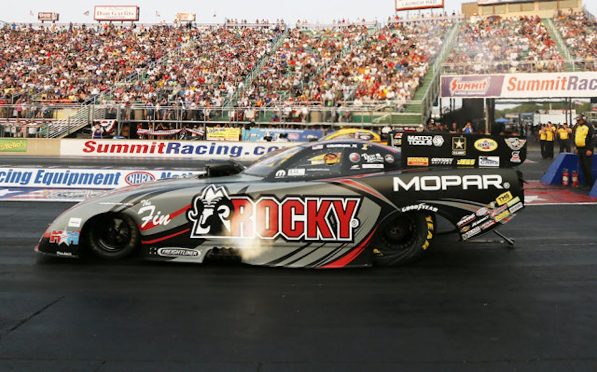Photo courtesy NHRA/National Dragster