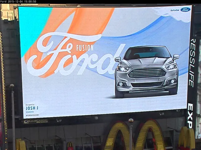 Ford By Design car advertising campaign