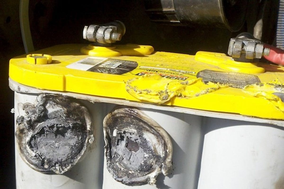 We are not the only ones who have put a YellowTop to the test. John Cerejo had his battery get knocked out of the bracket which melted it. The battery was still fully functional after the burn.