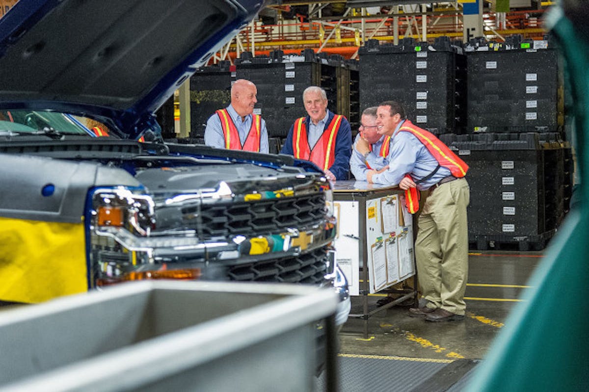 GM Ft. Wayne Assembly 7-Millionth Truck