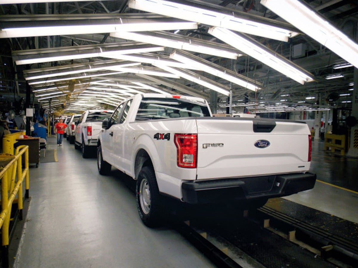 2016 Ford F-150 Rolls Off The Line