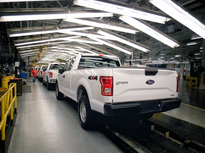 2016 Ford F-150 Rolls Off The Line