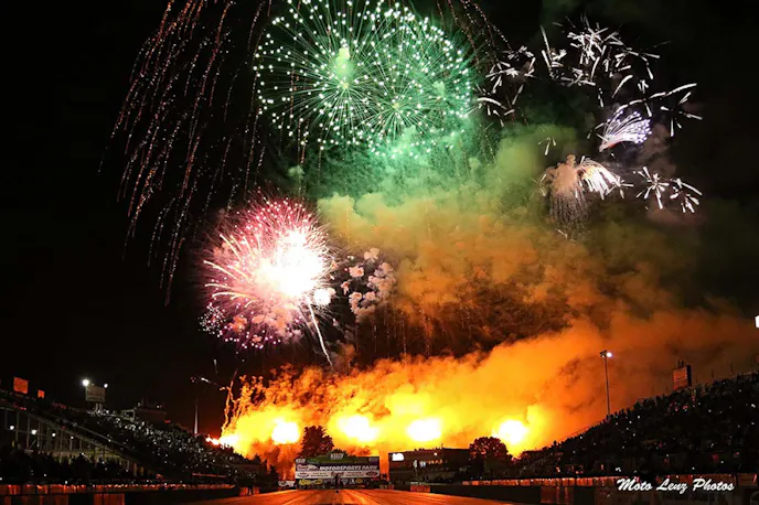 Fireworks at Summit Motorsports Park