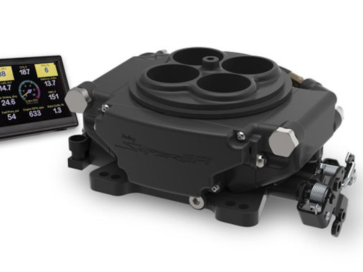 This is what the Holley Sniper EFI system will look like once it is released in early 2016.