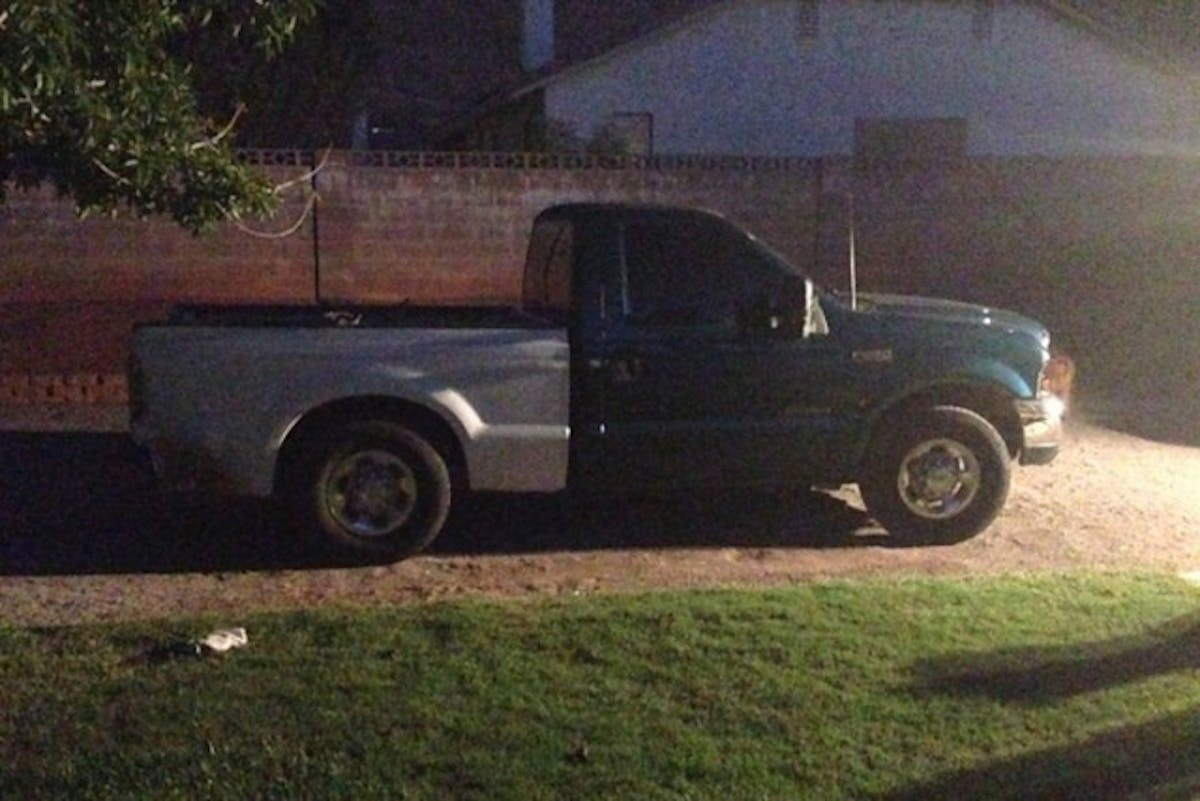 A mock-up of what the truck will look like with the bed installed.