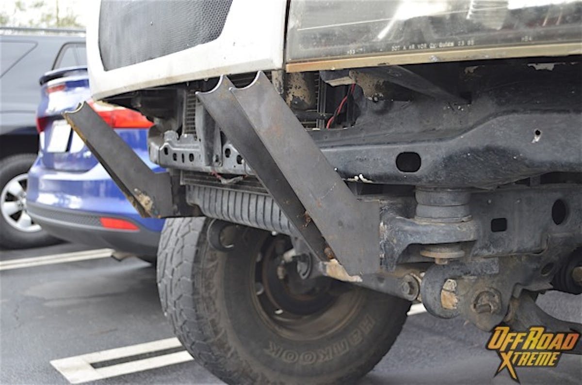 Making sure this bumper will be able to withstand anything in its path we opted for doing boxed frame horns. This will strengthen the overall bumper allowing for plenty of nerfing. Stay tuned for more updates on the bumpers progress in the next couple of weeks.