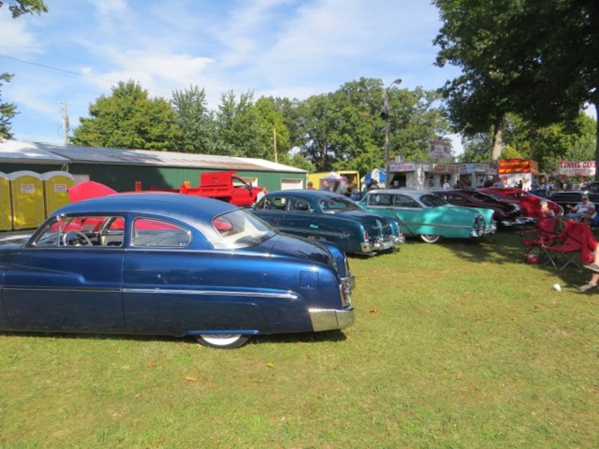 An overall view of the Play Acres Park at Fairmont, Indiana, home of the yearly James Dean Festival. The park encompasses several acres.