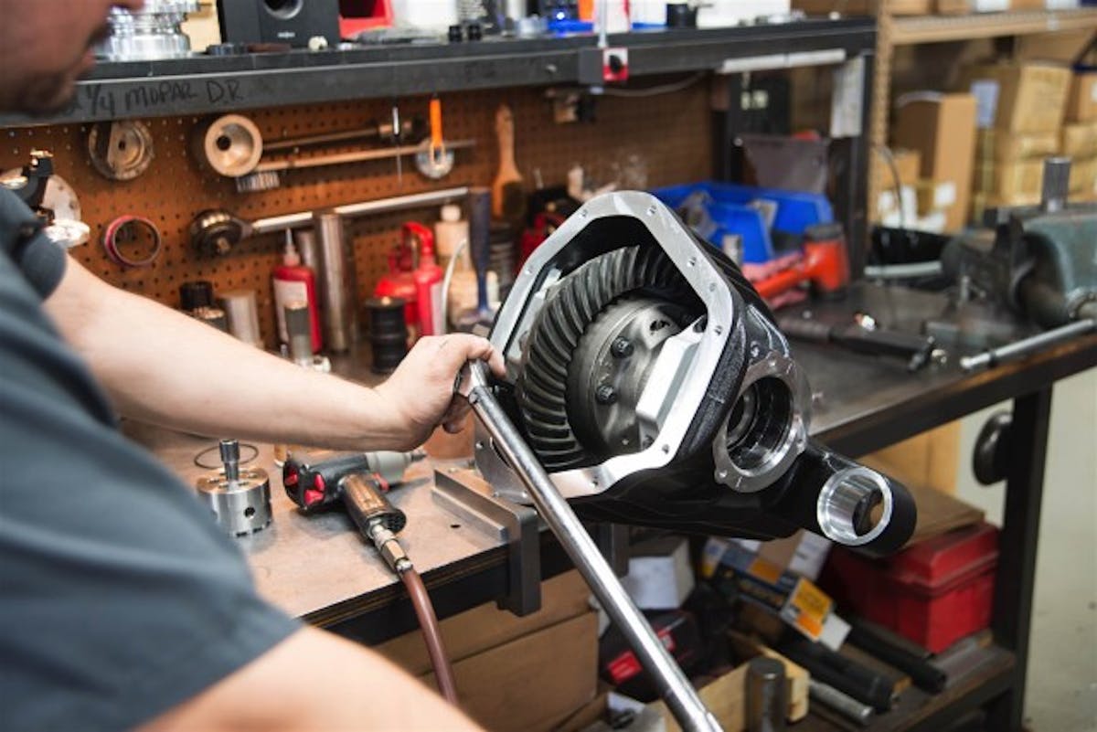 Aircraft grade 2024-T351 billet aluminum main caps and a support-style rear cover combine to fight deflection under heavy torque loads.