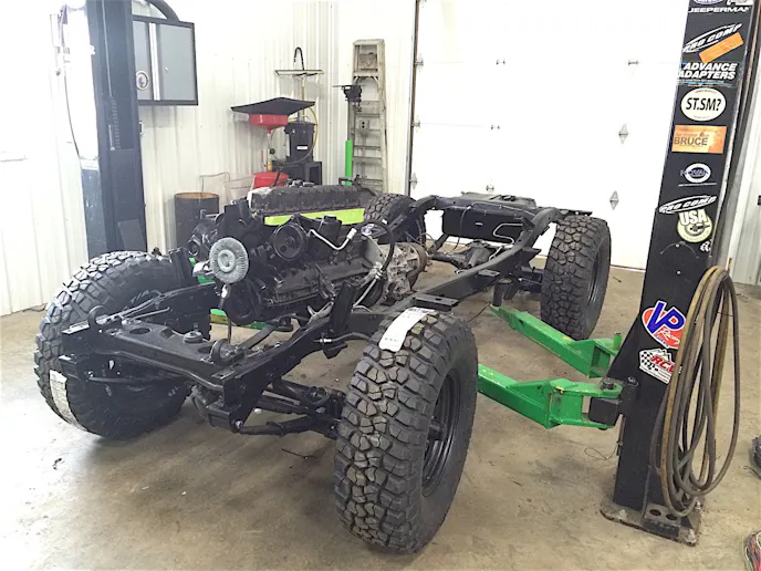 Since Project Ruby Red is more of a side project, it gets worked on as time permits. Nevertheless, Norvold expects to have the rig ready to roll out within the next three to six weeks.