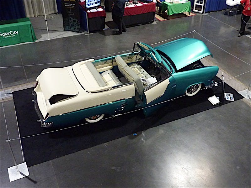 White and Green Merc