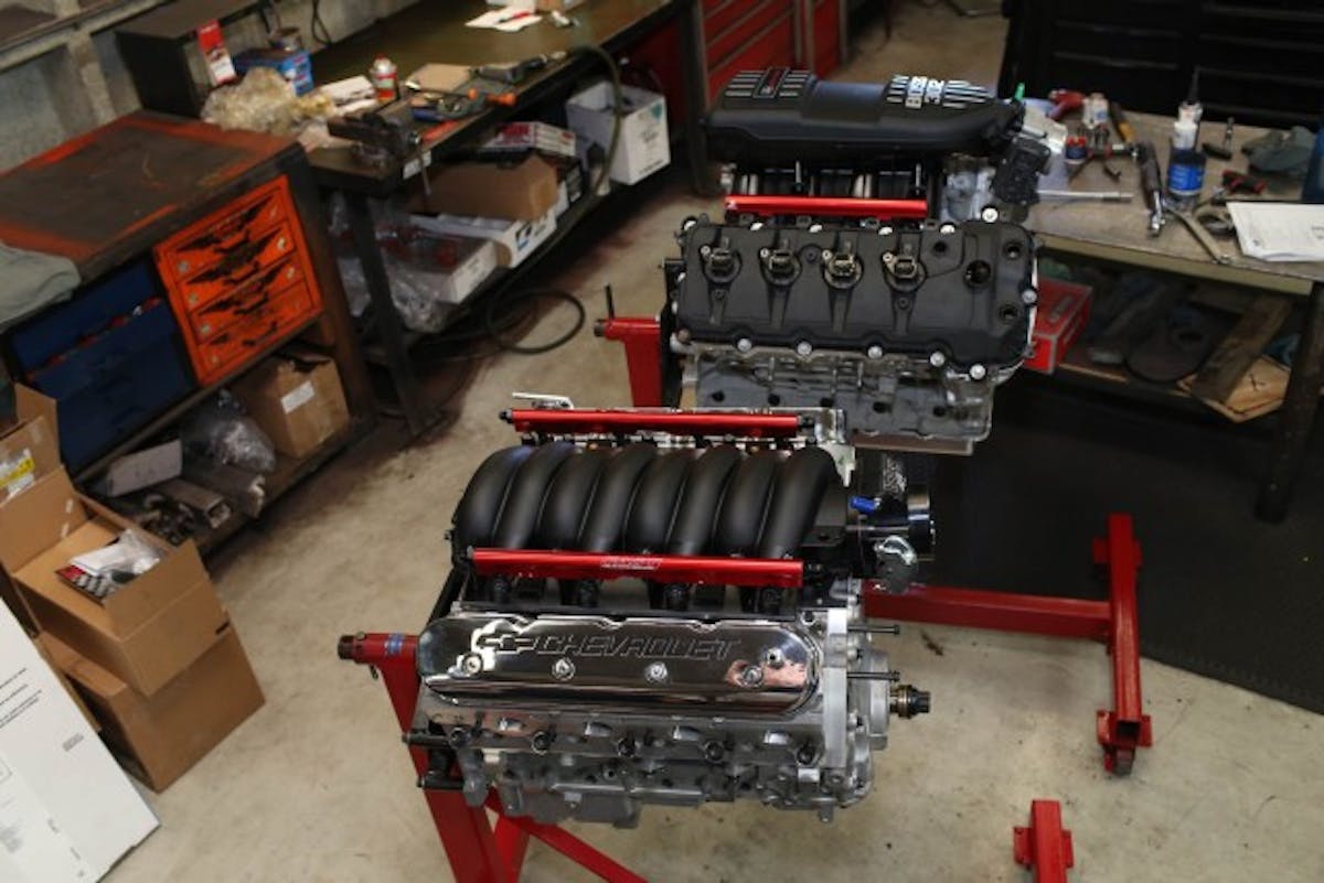 With a pair of camshafts situated above each bank of cylinders, one of the most distinguishing physical traits of Ford's modular engine family is the burly dimensions of the heads. 