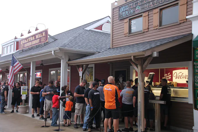 Summit Motorsports Park is world famous not only for its on-track entertainment, but for the pound of ice cream you can get at their concession stand for just one dollar.