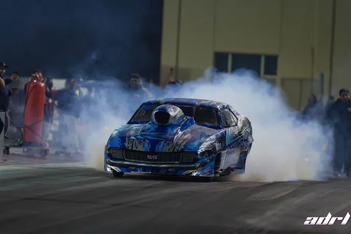 Speedtech Nitrous goes 1-and-2 in Pro Modified with Mike Castellana (USA) taking the win over Khalid Al Balooshi (Qatar).