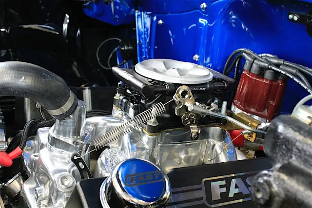 We installed an additional throttle return spring to the system to ensure really positive operation and to ensure the throttle can't accidentally stick wide open. Trust us, that's not as fun as it sounds.