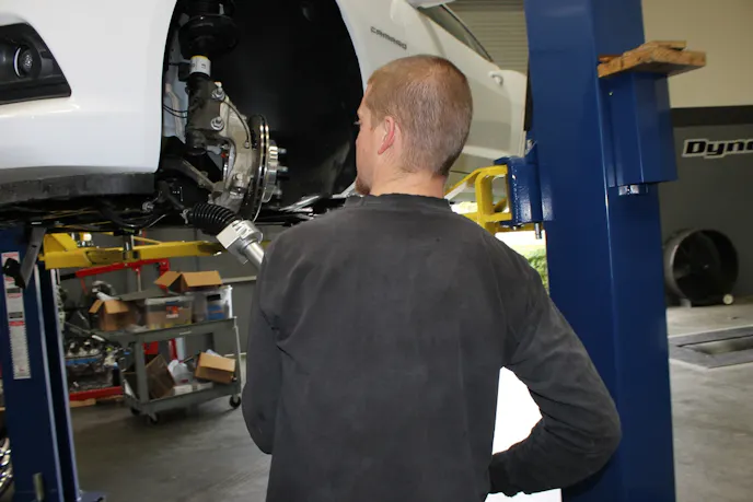 Flaming River didn't have a system to fit the 2014 SS Camaro, so we had previously sent them ours, to copy to make this new unit. Once we got the new rack in our hands, installation was simple.