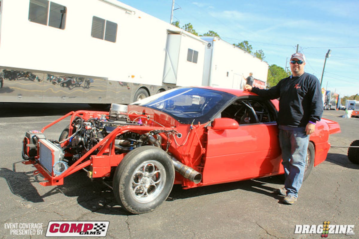 Ultra Street racer Brian Keep is debuting a new car this weekend purchased from Justin Smith. The 1998 Camaro was built by NRC in North Carolina featuring full Racecraft suspension components. “I want to give a big thanks to the guys at Pro Fab Performance Plus in New Port Richey, FL for the quick three day turn around on the headers and Matt LaRue for assisting getting the new ride wired up.” - Brian Keep.