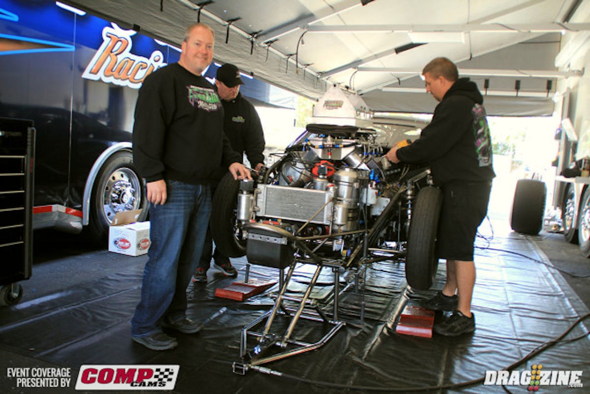 PDRA Pro Nitrous racer Tommy Franklin is here running the Pro Nitrous Pro Mod class this weekend. There are three Pro Mod classes this year including Pro Nitrous and Pro Boost which feature the same basic rules package as PDRA and Bradneton is set to host the series again here in October after last years event was canceled to to rain, Sponsors are Tommy's own Franklin Electric and Smart Com Home Technologies.