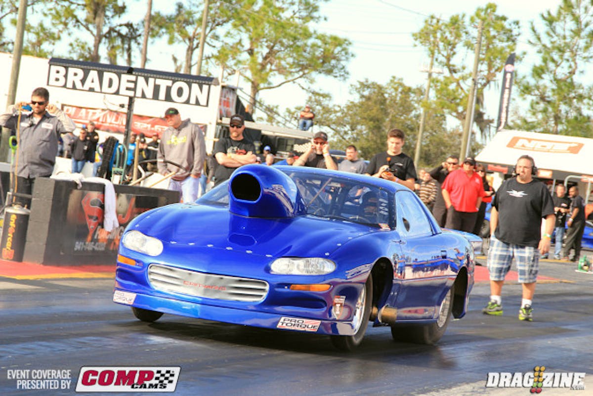 Scotty Gudagno is back out with a new engine doing some testing. He ran no time on this pass but it looked pretty good. We will have more info on the new combo for you later but suffice to say Team Jet Blue is looking to make waves in the premier radial class this year.